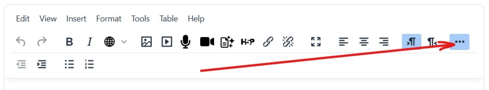 Atto editori laiendatud võimalused